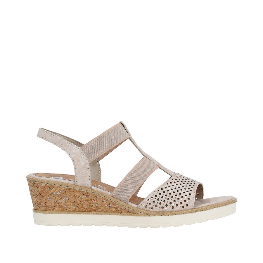 Remonte R6265 Sandals-Rose Gold