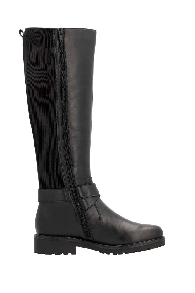 Remonte R6593 Long Boot-Black