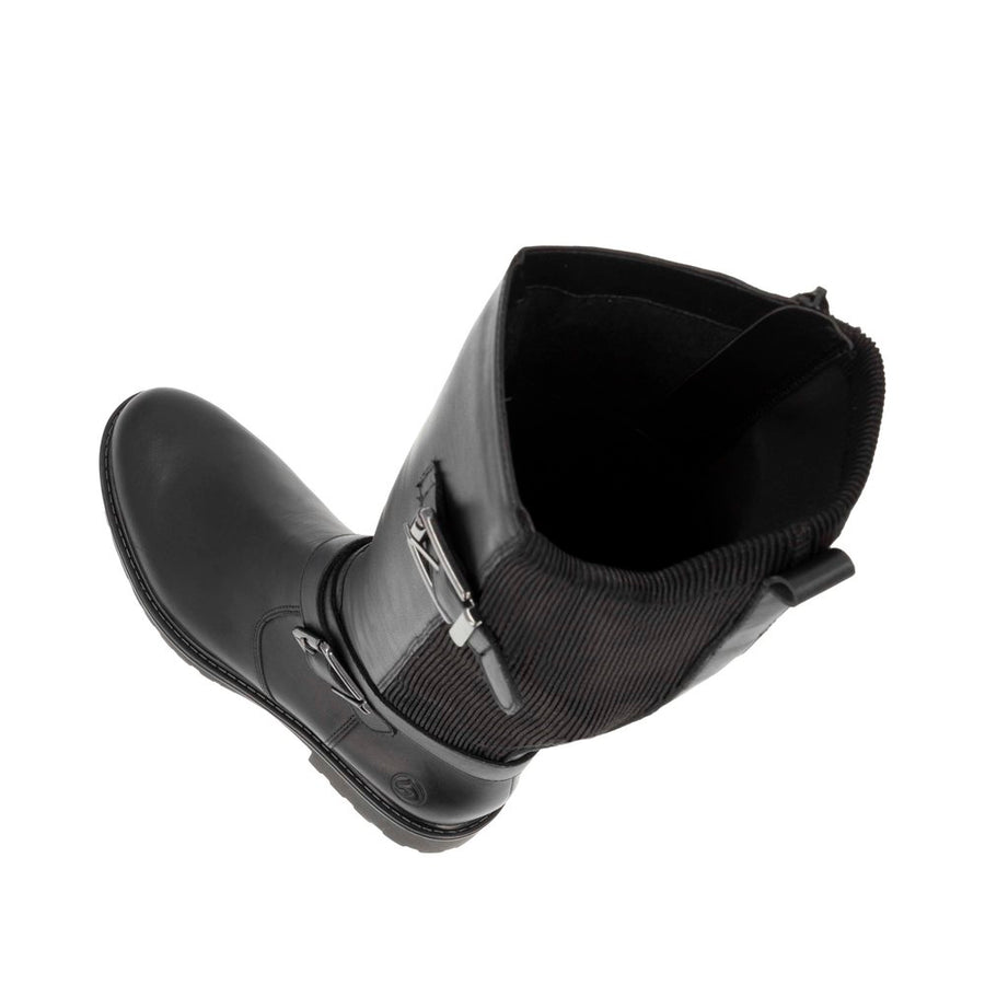 Remonte R6593 Long Boot-Black