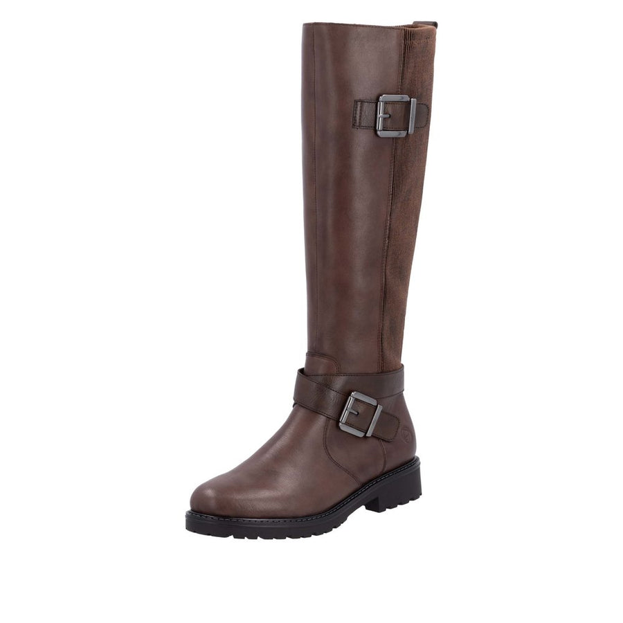 Remonte R6593 Long Boot-Brown