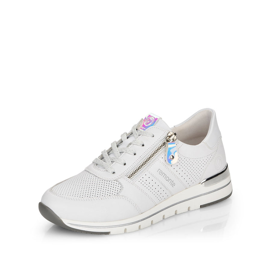 Remonte R6705 Trainers-White/Silver