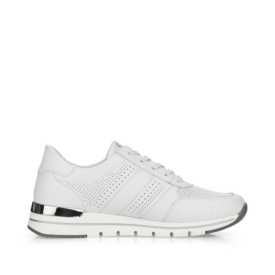 Remonte R6705 Trainers-White/Silver