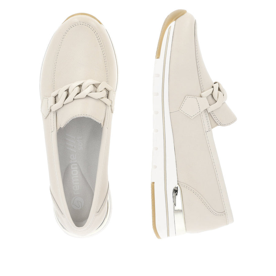 Remonte R6711 Shoes-Cream