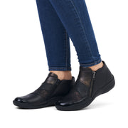 Remonte R7678 Ankle Boots-Black