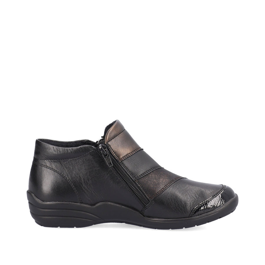 Remonte R7678 Ankle Boots-Black