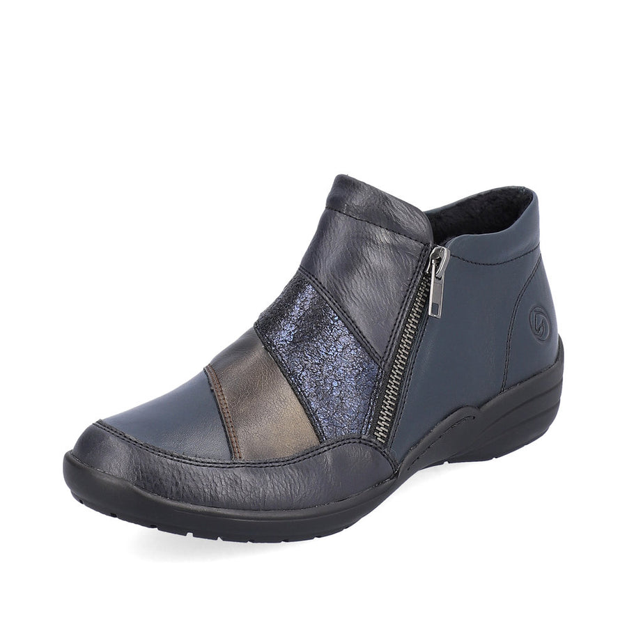 Remonte R7678 Ankle Boots-Navy