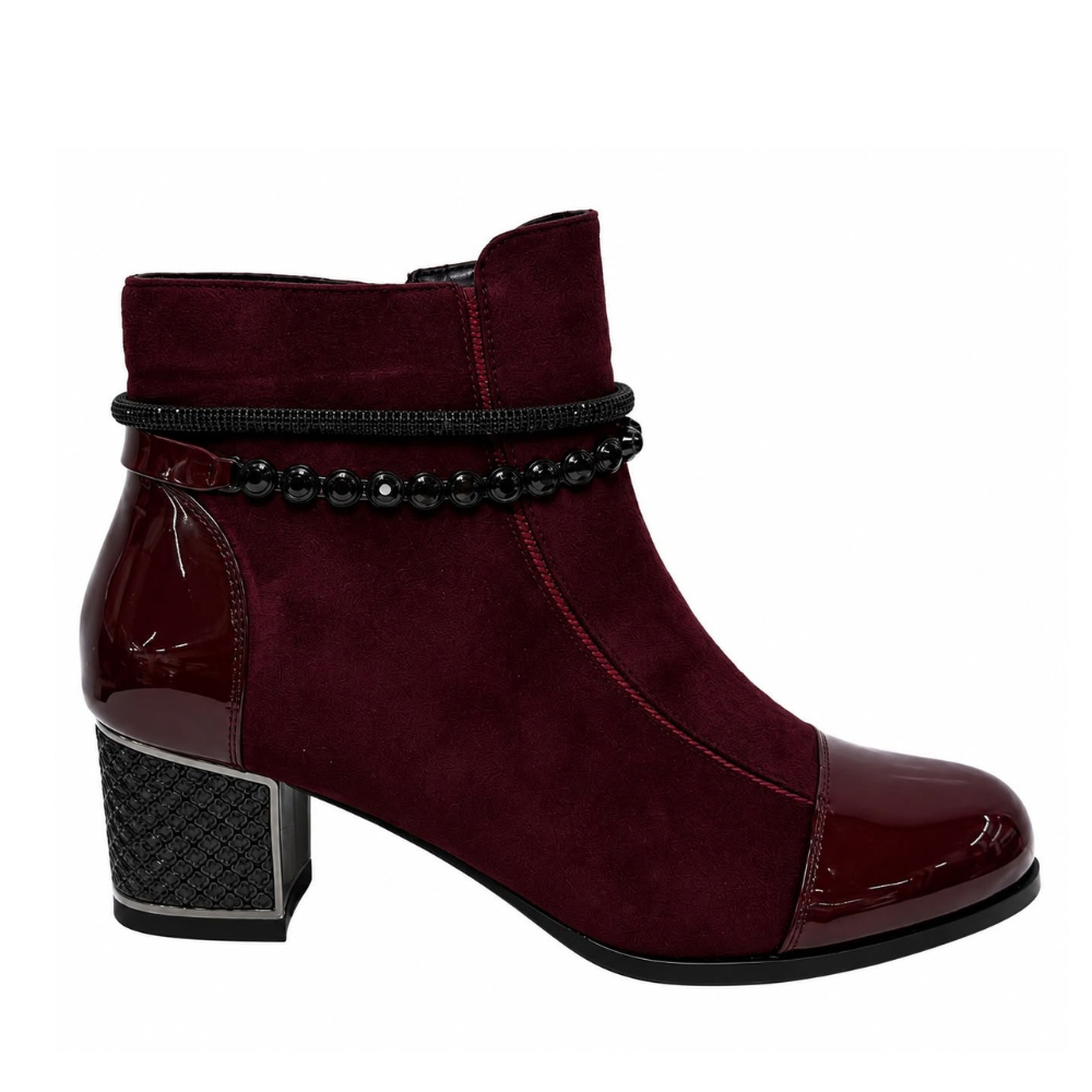 Redz 1901 Ankle Boot-Bordo
