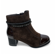 Redz 1901 Ankle Boot-Brown