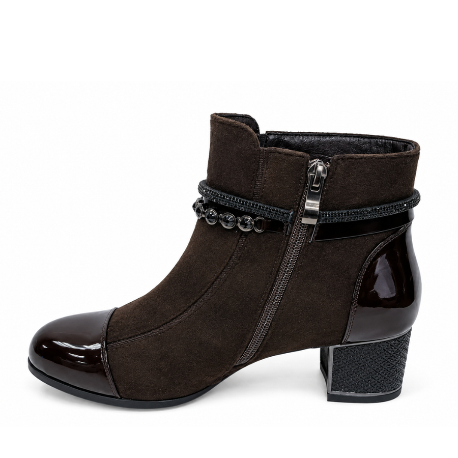 Redz 1901 Ankle Boot-Brown