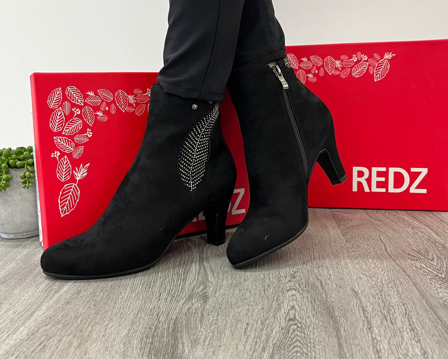 Redz D2659 Ankle Boots-Black