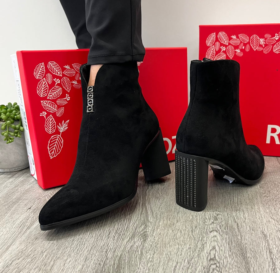 Redz D4211 Ankle Boots-Black