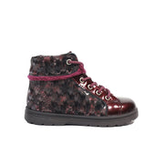 Ricosta Chillie Boots-Bordo Print