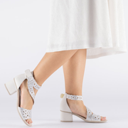 Rieker 64657-80 Sandals-Off White