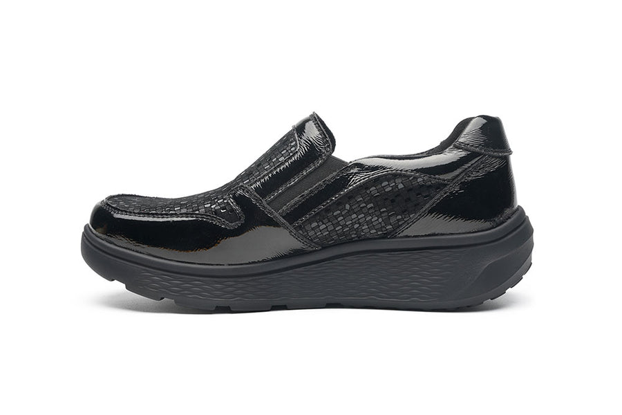 G-comfort 2723sf Shoes-Black Patent