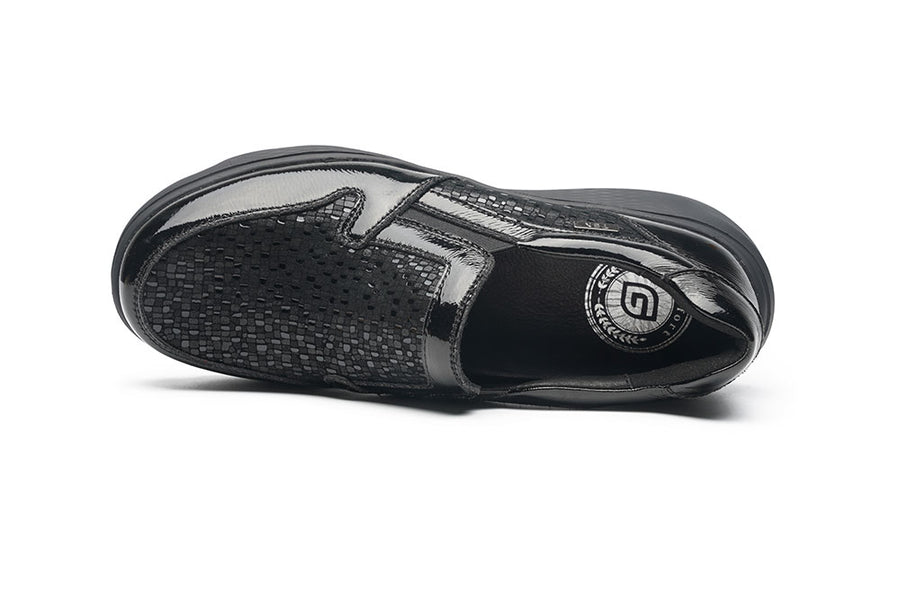 G-comfort 2723sf Shoes-Black Patent