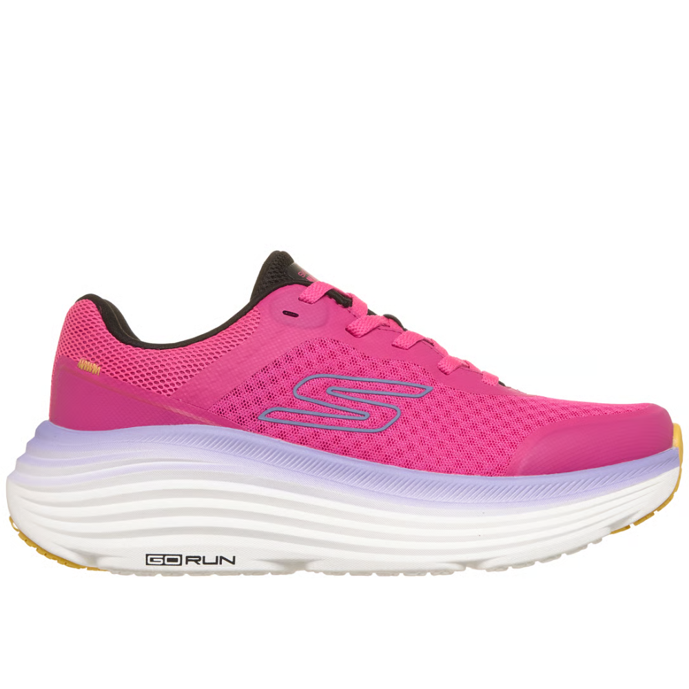 Skechers 129470 Ladies Trainer-RASPBERRY