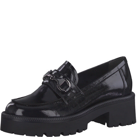 Tamaris 24714 Shoes-Black Pat