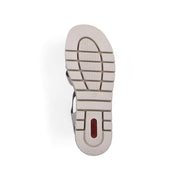 Rieker V4918-90 Ladies' Sandals-Silver