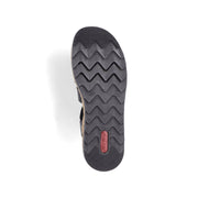 Rieker V7904-00 Ladies Sandals-Black