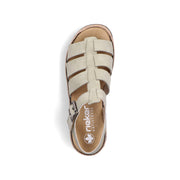 Rieker V7904-52 Ladies Sandals-Sage