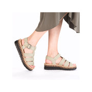 Rieker V7904-52 Ladies Sandals-Sage