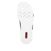 Rieker V7955 Ladies Sandals-Brown