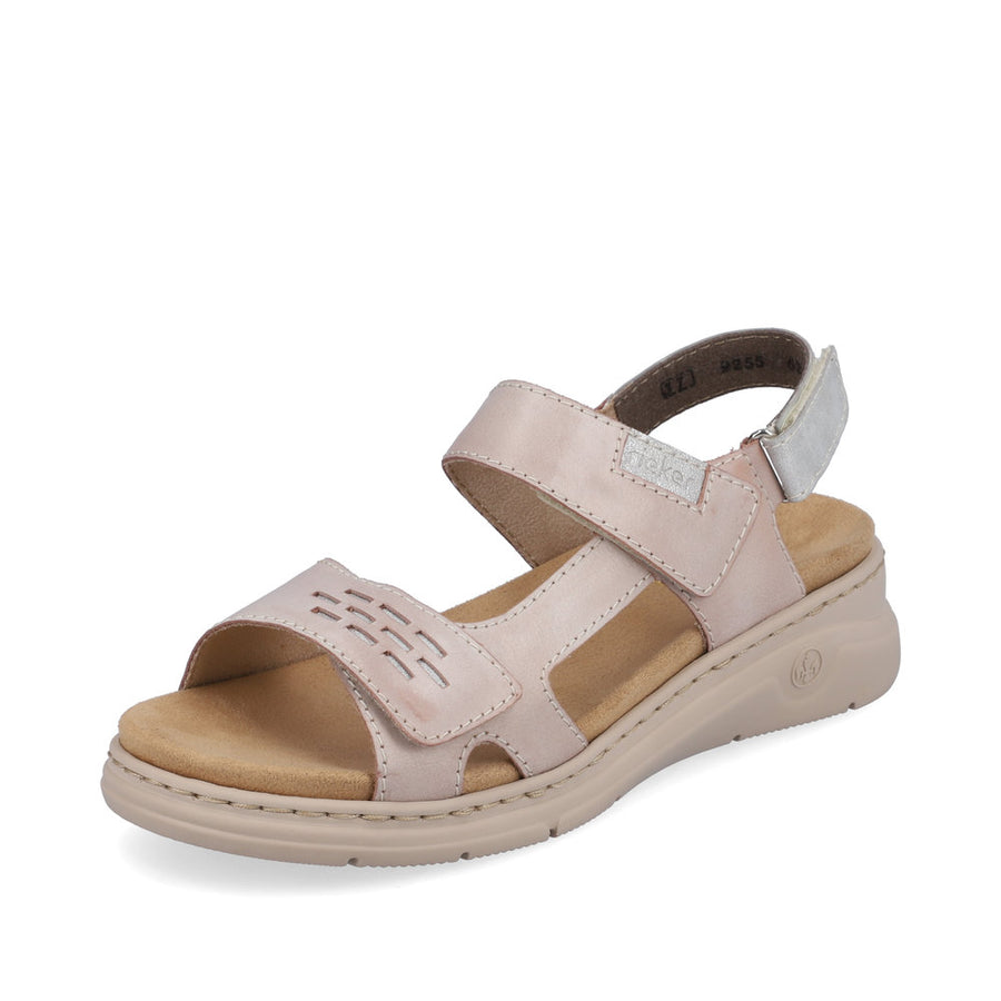 Rieker V9255 Sandals-Beige