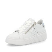 Rieker W2605-80 Ladies Sneaker-White Multi