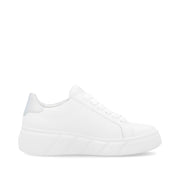 Rieker W2605-80 Ladies Sneaker-White Multi