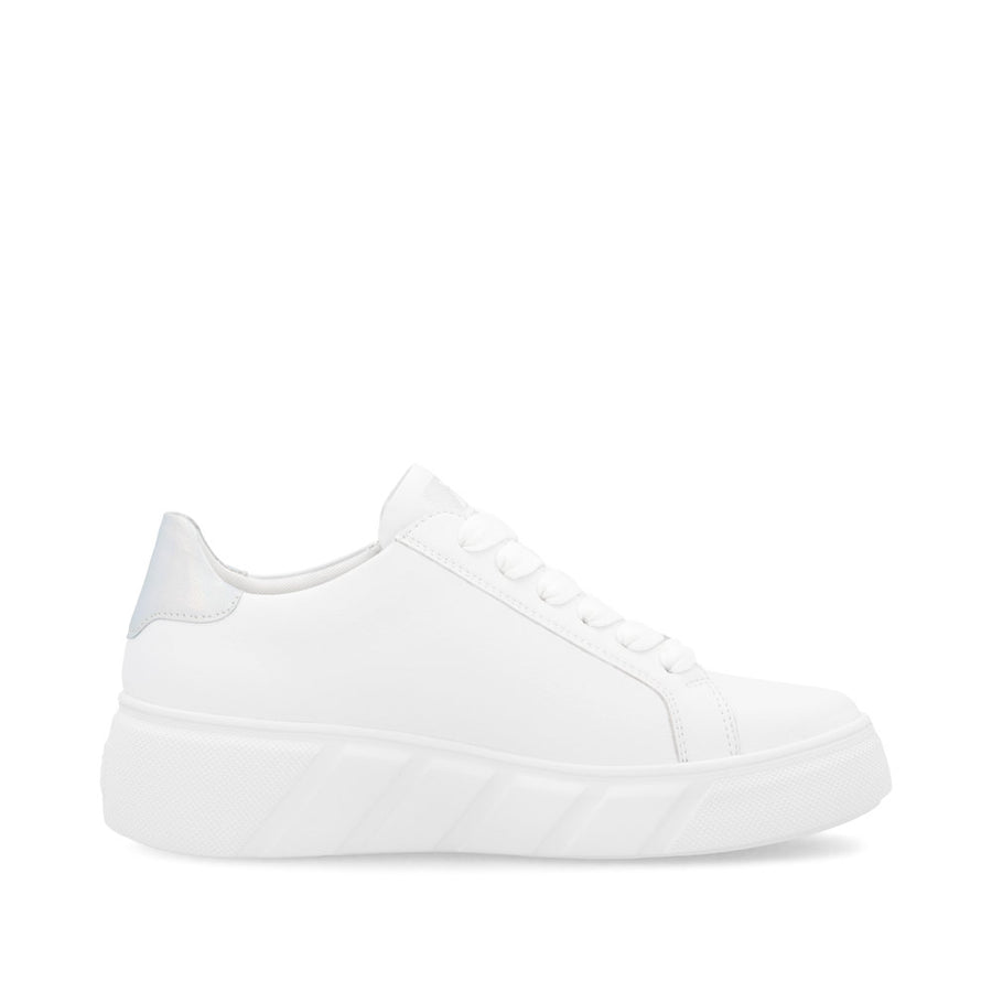Rieker W2605-80 Ladies Sneaker-White Multi
