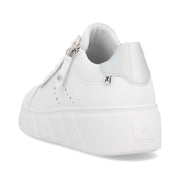 Rieker W2605-80 Ladies Sneaker-White Multi