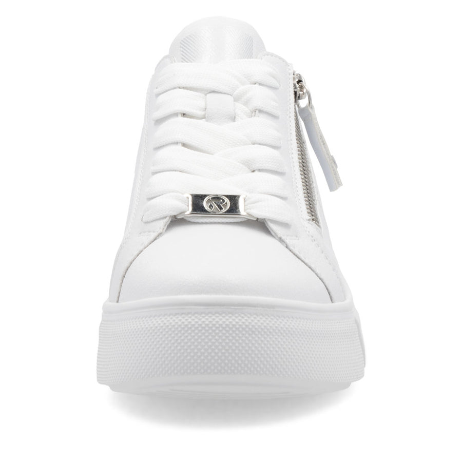 Rieker W2605-80 Ladies Sneaker-White Multi