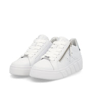 Rieker W2605-80 Ladies Sneaker-White Multi