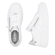 Rieker W2605-80 Ladies Sneaker-White Multi