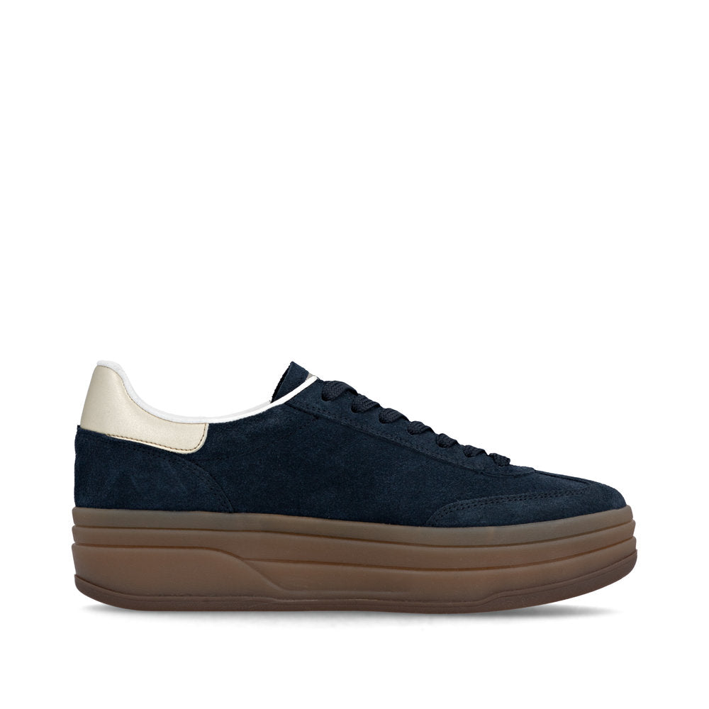 Rieker W3700-14 Sport-Navy Suede