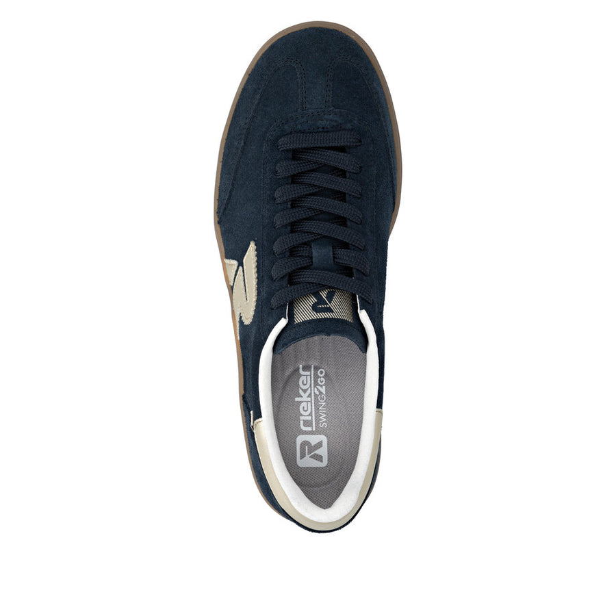 Rieker W3700-14 Sport-Navy Suede