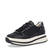 Rieker Evolution W3800 Ladies Trainer-BLACK
