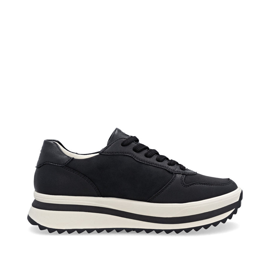 Rieker Evolution W3800 Ladies Trainer-BLACK