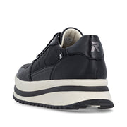 Rieker Evolution W3800 Ladies Trainer-BLACK