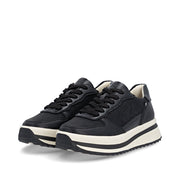 Rieker Evolution W3800 Ladies Trainer-BLACK