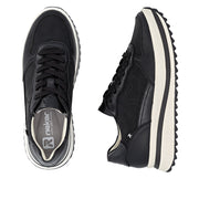 Rieker Evolution W3800 Ladies Trainer-BLACK