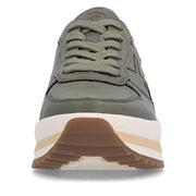 Rieker Evolution W3800 Ladies Trainer-OLIVE