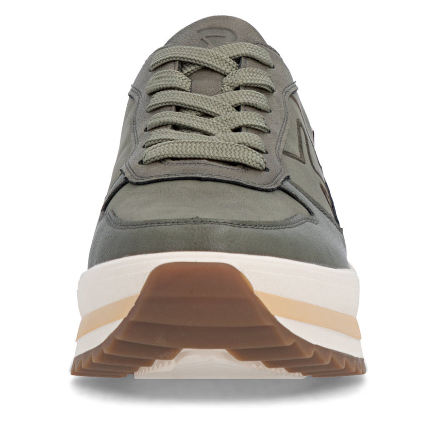 Rieker Evolution W3800 Ladies Trainer-OLIVE