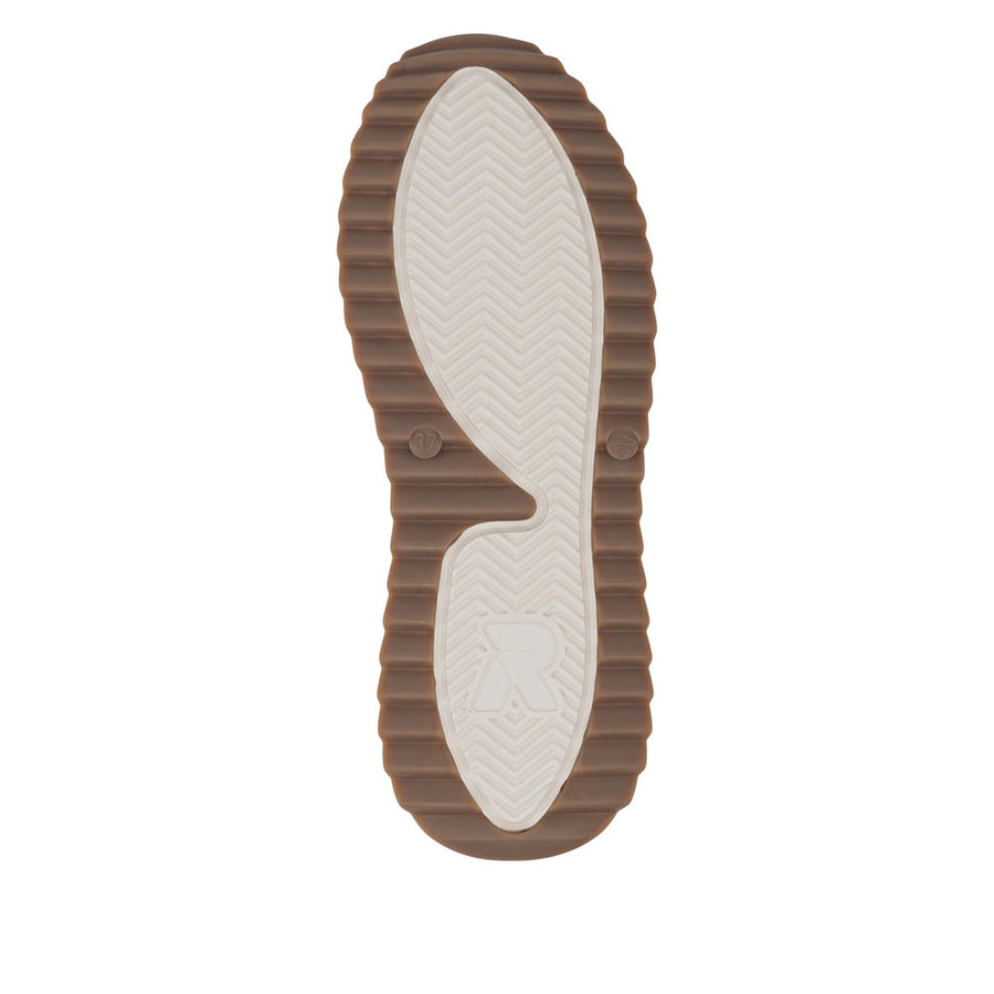 Rieker Evolution W3800 Ladies Trainer-OLIVE