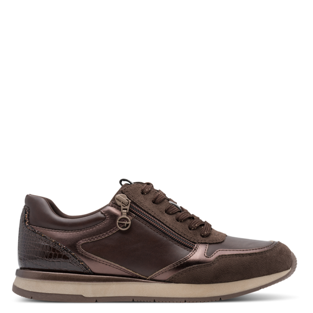 Tamaris 23613-46 Sneaker-Mocca Combi