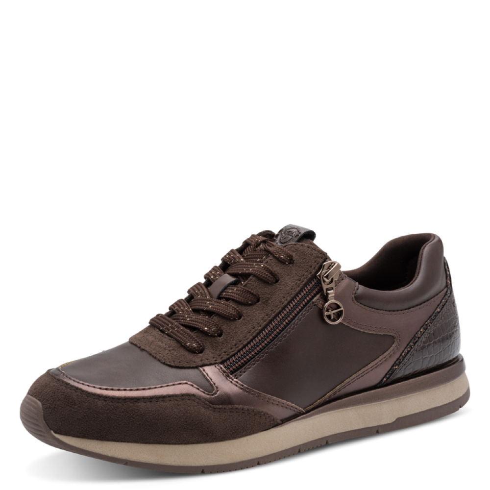 Tamaris 23613-46 Sneaker-Mocca Combi