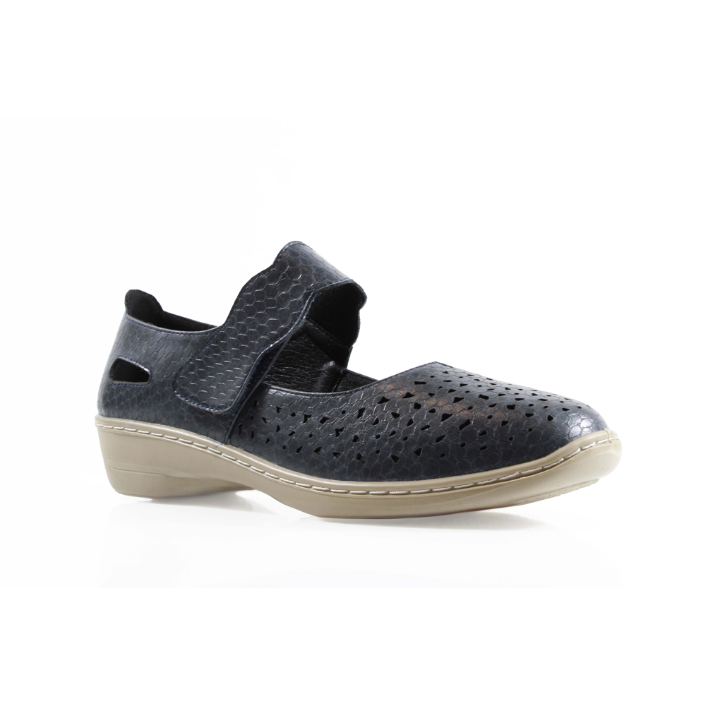 Comfort Ww1698 Ladies Shoe-Navy