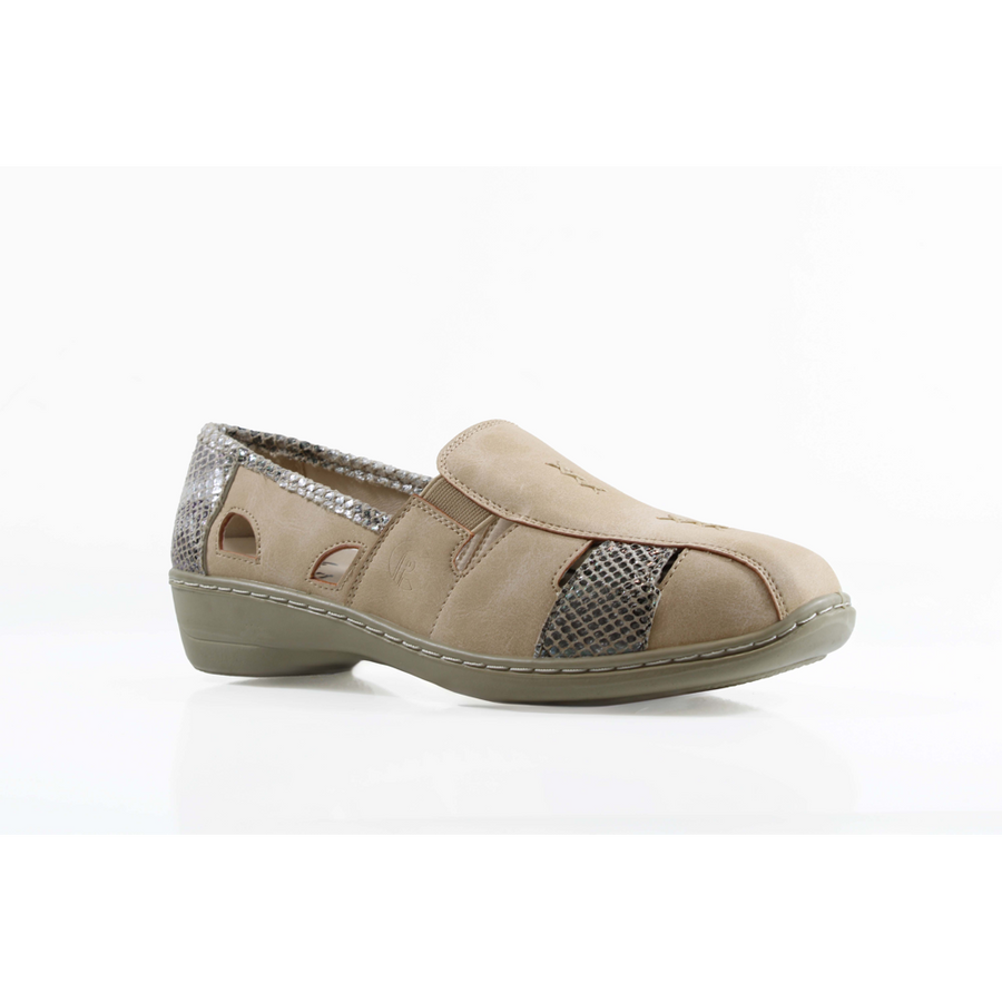 Comfort Ww1700 Ladies Shoe-Beige Multi