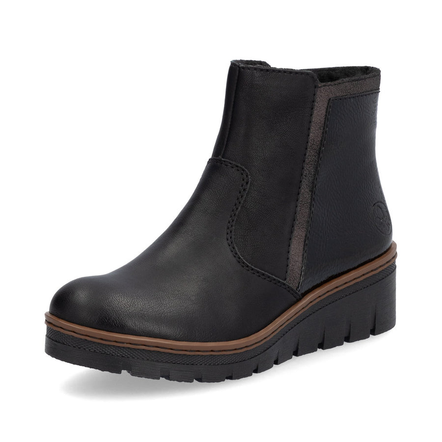 Rieker X9150 Ankle Boot-Black