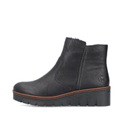 Rieker X9165-00 Ankle Boots-Black